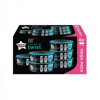 Recambio Contenedor Sangenic TEC Plus x 6. Tommee Tippee