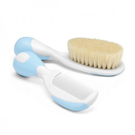 Cepillo y Peine Pelo Natural.  Chicco