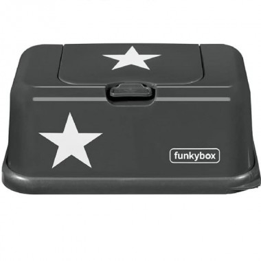 Caja Dispensadora Toallitas Estrellas Blanca. Funkybox