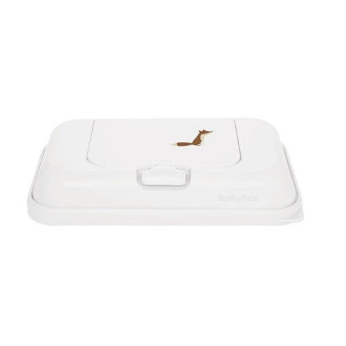 Caja Dispensadora de Toallitas Viaje Estrella Blanco.  Funkybox