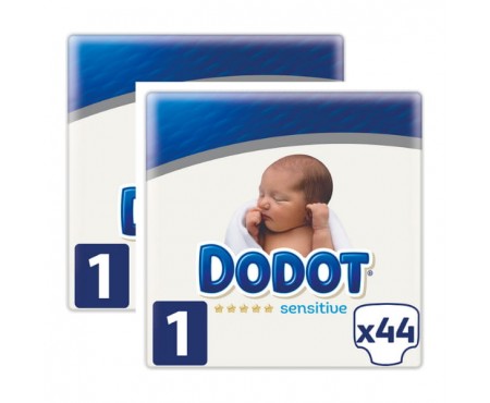 Dodot Protection Plus Sensitive Pañales Talla 0 (1.5 - 2.5 kg) - 2 x 24  Pañales : : Bebé