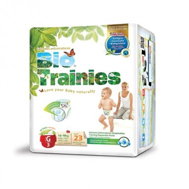 Braguitapañal Bio Trainies Talla L 23 uds. Bio Baby