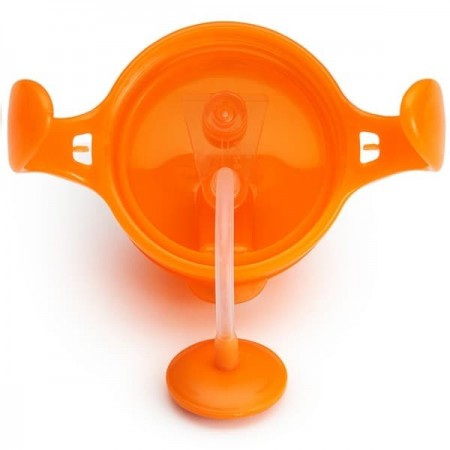 Tasa Antigoteo con Pajita Flexible y Contrapesada.  Munchkin