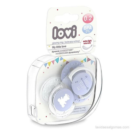 Mini Chupetes Dinámicos “My Little Love”.  Lovi