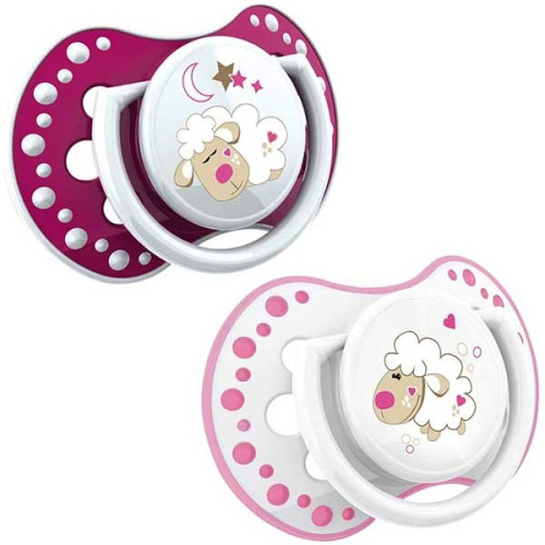 Chupetes Dinámicos “Night & Day” 3-6 meses.  Lovi