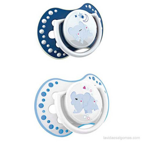 Chupetes Dinámicos “Night & Day” 6-18 meses.  Lovi