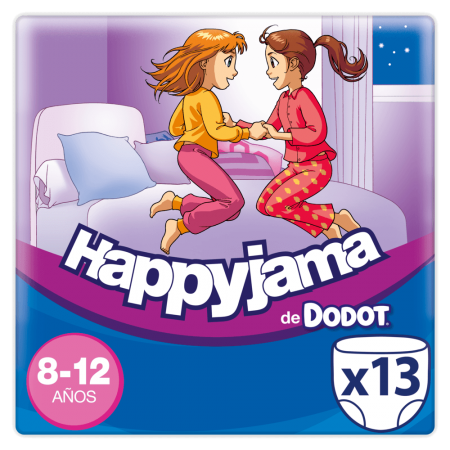 Dodot Happyjamas Girls Carry Pack, Talla 7 17 uds