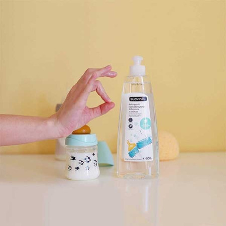 Detergente para biberones y tetinas 500 ml. Suavinex