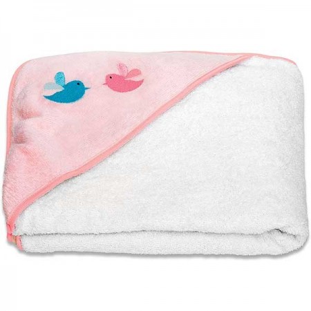Capa de Baño “Babyhug” rosa. Suavinex