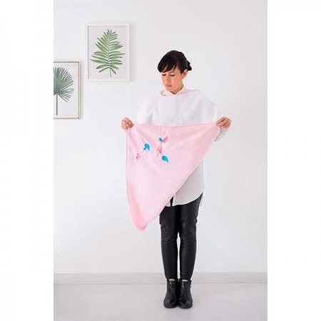 Capa de Baño “Babyhug” rosa. Suavinex