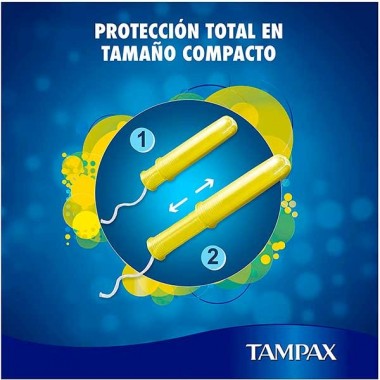 Tampax Compak Regular (40 Uds.)