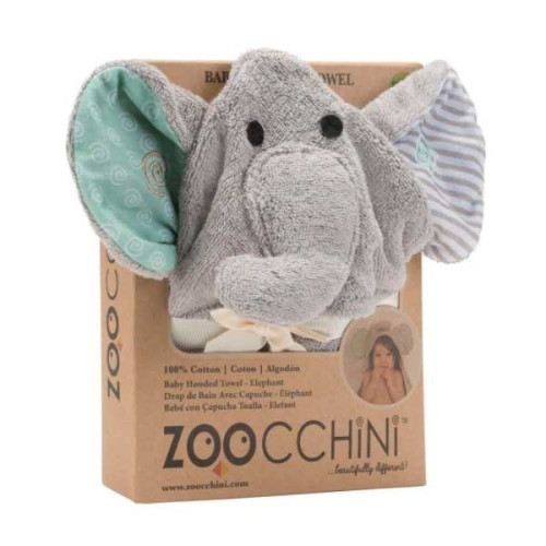 Toalla para Bebé Elefante.  Zoocchini