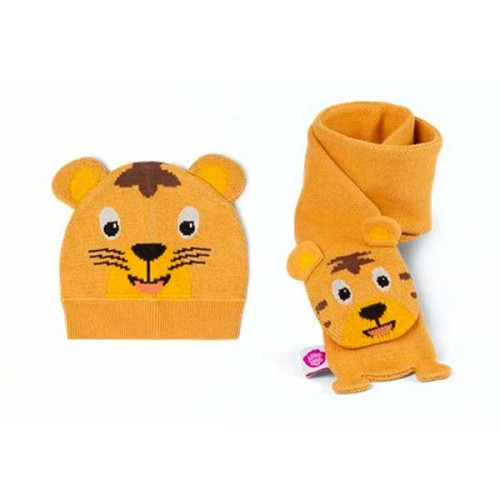 Gorro + Bufanda Tigre.  Affenzahn