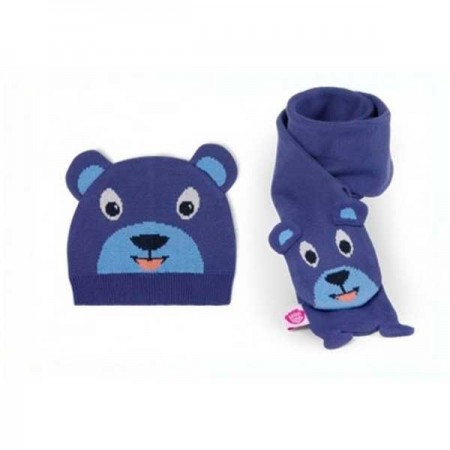 Gorro + Bufanda Oso.  Affenzahn