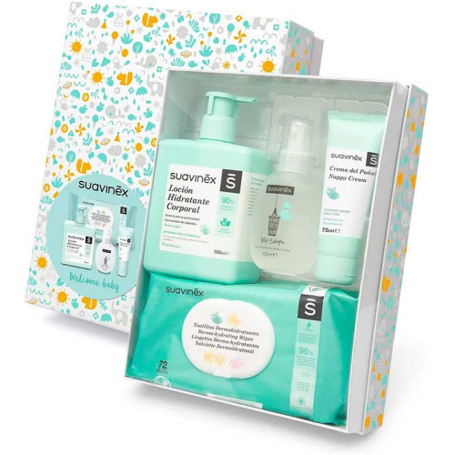 Canastilla Cosmetica welcome. Suavinex