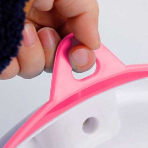 Bañera Plegable Compacta Rosa. Olmitos