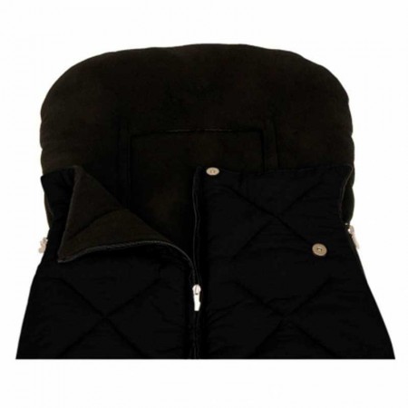 Saco Universal Polar Negro.  Olmitos