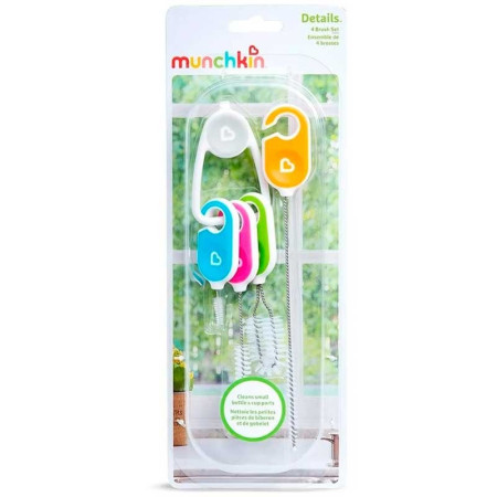 Pack Cepillos Limpieza Tazas Details (4 ud.). Munchkin