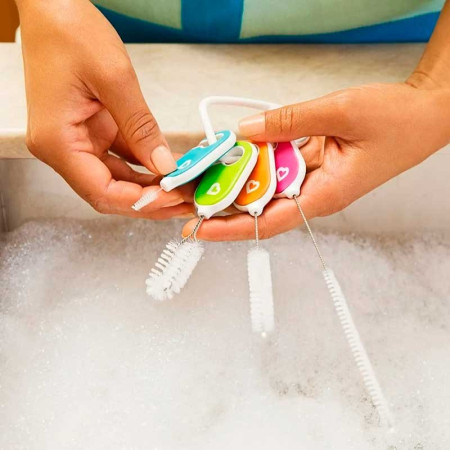 Pack Cepillos Limpieza Tazas Details (4 ud.). Munchkin