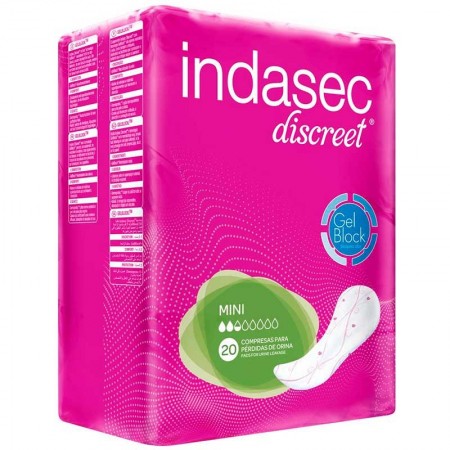Compresas Indasec Discret Mini 20 Ud.