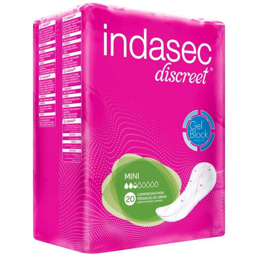 Compresas Indasec Discret Mini 20 Ud.