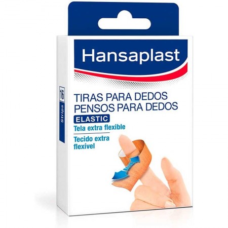 Tiras para dedos 16 Ud. Hansaplast