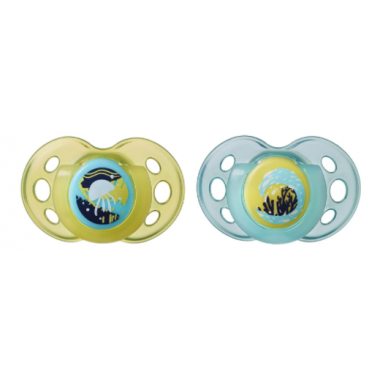 Chupetes 18-36 m Noche x 2....