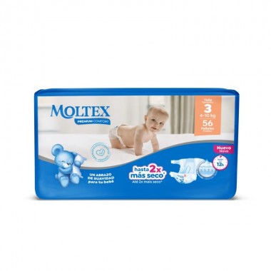 Pañales Moltex Premium...