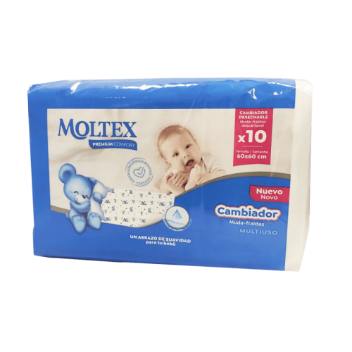 Cambiador Desechable Premium Comfort. Moltex