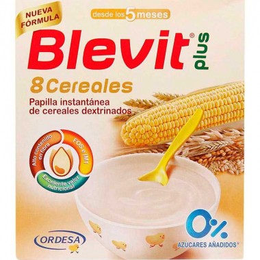 Papilla duplo 8 Cereles (2 x 300GR). Blevit