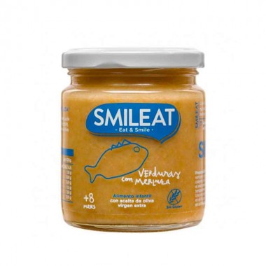 Potito verduritas con merluza eco 230 gr. Smileat