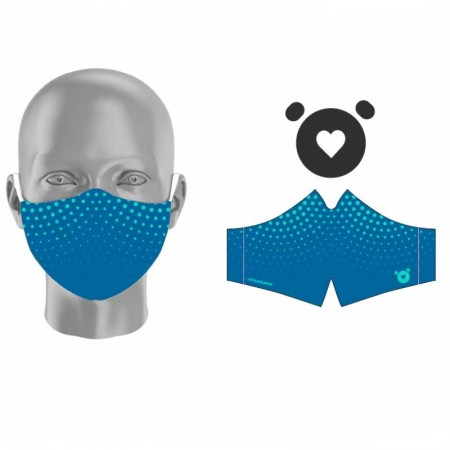 Mascarilla Higiénica Ecosostenible y Reutilizable Grande. Mio Mio
