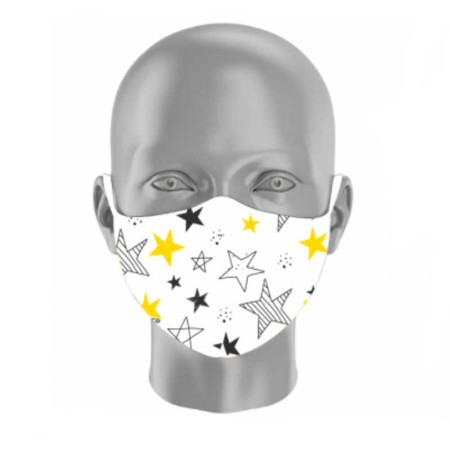 Mascarilla Higiénica Ecosostenible y Reutilizable Infantil. Mio Mio