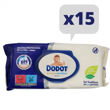 Toallitas Dodot Sensitive...