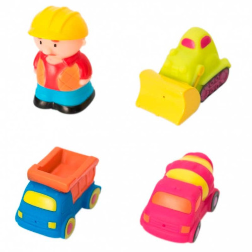 Set de 4 Juguetes de baño 