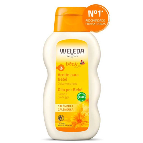 Aceite para bebé Caléndula 200ml.Weleda