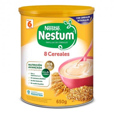 NESTUM 8 CEREALES CON MIEL 650g. NESTLÉ