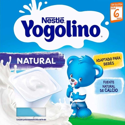 Yogolino natural 4x100gr. Nestle