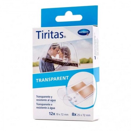 Tiritas Transparentes 20 uds - Hartmann