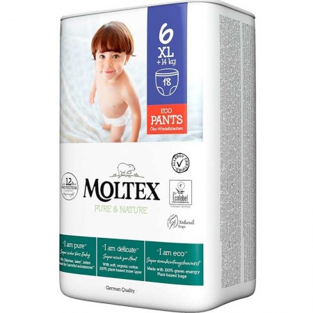 Pañales Moltex Premium Comfort Talla 4
