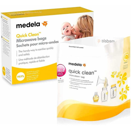 Bolsas esterilizadoras para microondas 5 uds . Medela