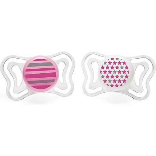 Chupete Physio Light silicona 6-16m 2uds. Chicco