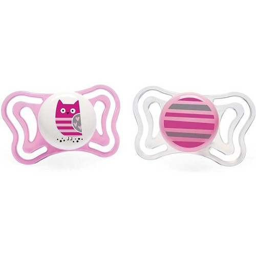 Chupete Physio Light silicona 6-16m 2uds. Chicco