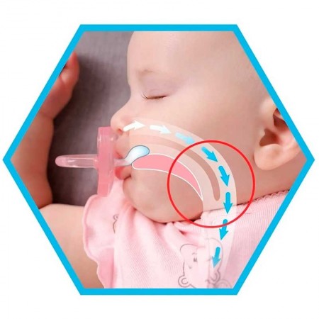 Chupete Physio Light silicona 6-16m 2uds. Chicco