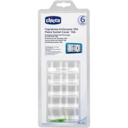 Protege enchufes 10 ud 6m+. Chicco