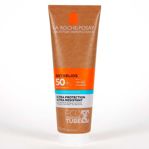 Anthelios SPF 50+ leche hidratante. La Roche Posay