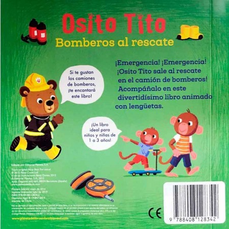 Osito tito. ¡Bomberos al rescate! Benji Davies