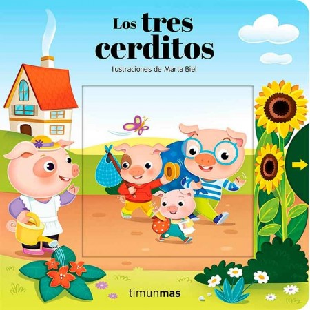 Los tres cerditos. Marta Biel Ilustraciones