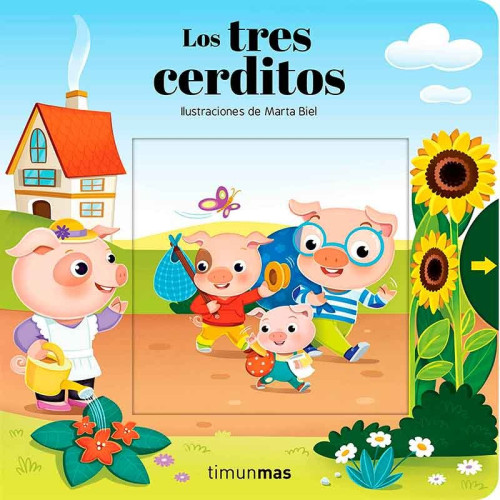 Los tres cerditos. Marta Biel Ilustraciones