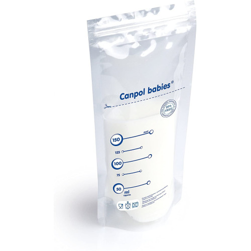 Bolsitas para almacenar leche materna 20 uds . Canpol Babies